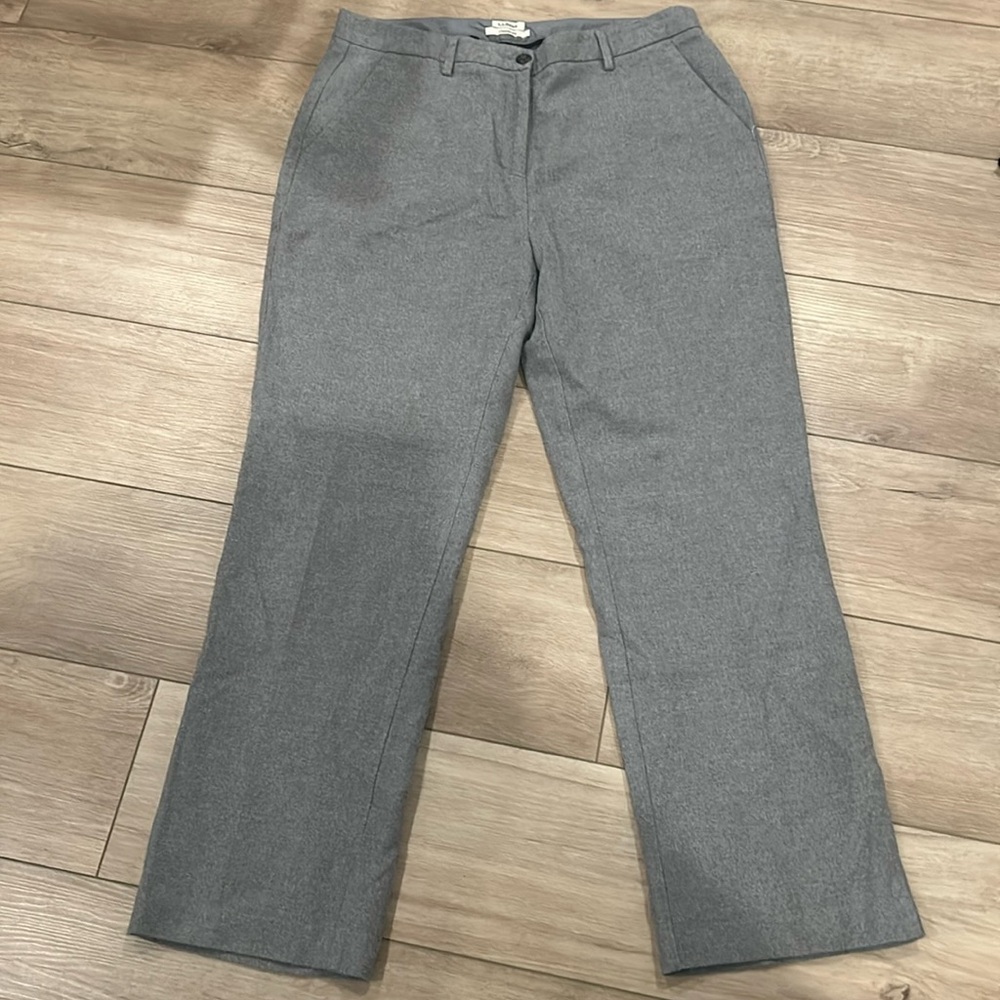 L.L Bean Classic Fit Cotton Dress Pants